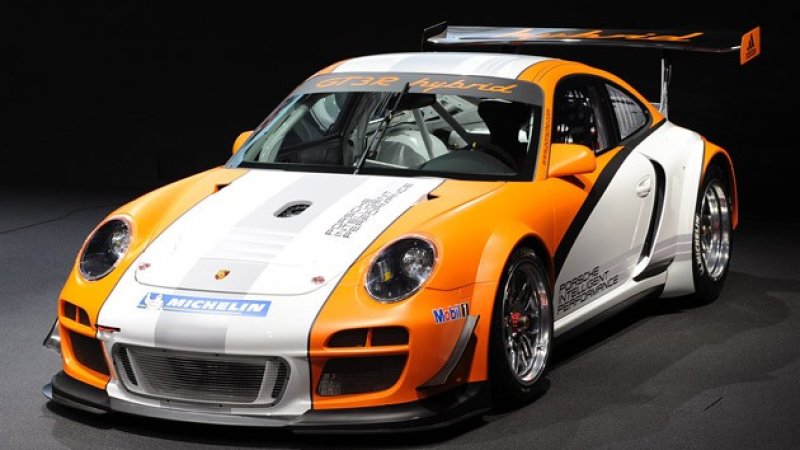 porsche electric car - 911 GT3 R Hybrid